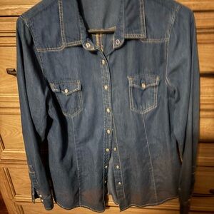 Daniel Rainn Blue Textured Shirt